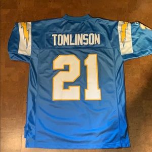 Authentic Ladainian Tomlinson Jersey (Powder Blue)